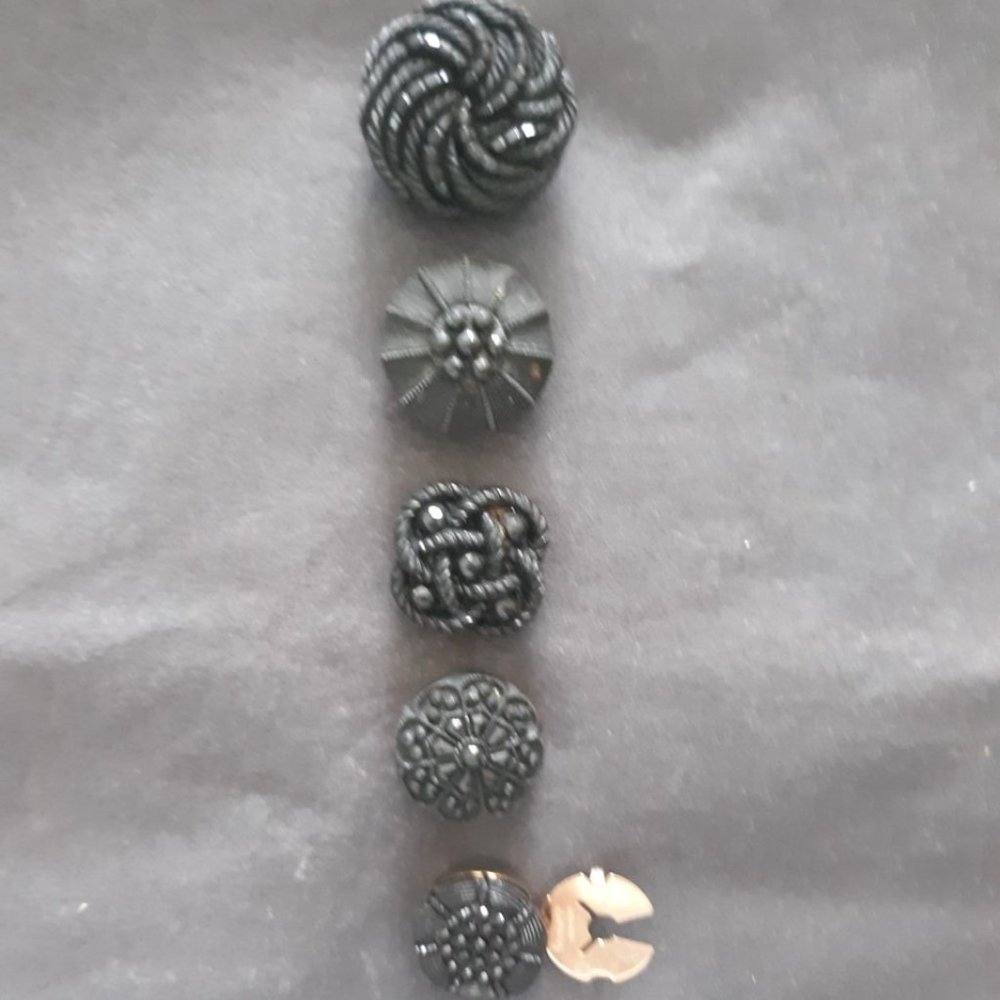 Black Button Covers - Something Different!